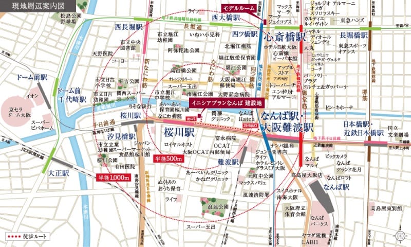 ファイル:現地案内図 難波161030.jpg