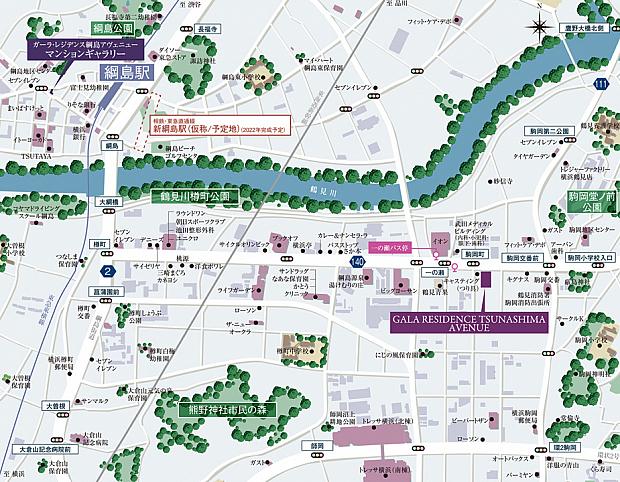 ファイル:現地案内図 綱島161011.jpg