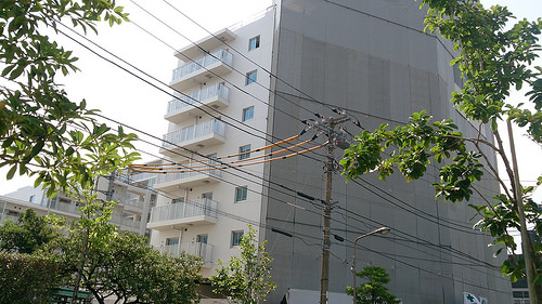 ファイル:施工時 北西側(2014-09-08撮影).jpg