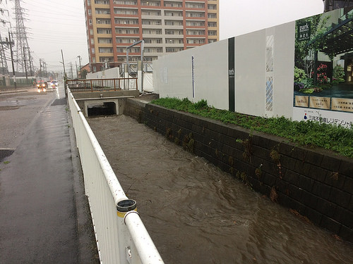 ファイル:パークホームズ海老名フォレストプレミア 西側水路.jpg