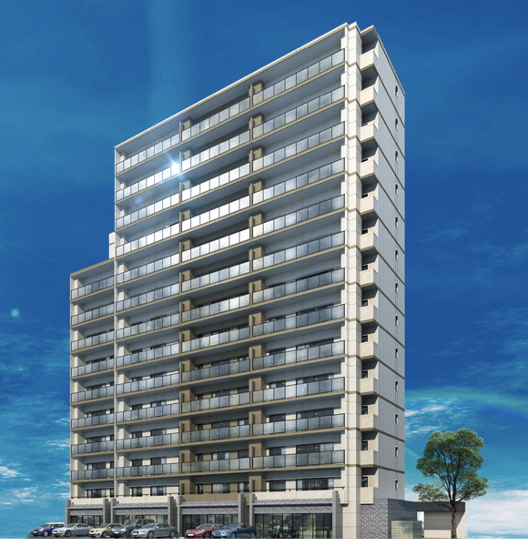 ファイル:シティライフ楠まち通り 外観完成予想CG.png