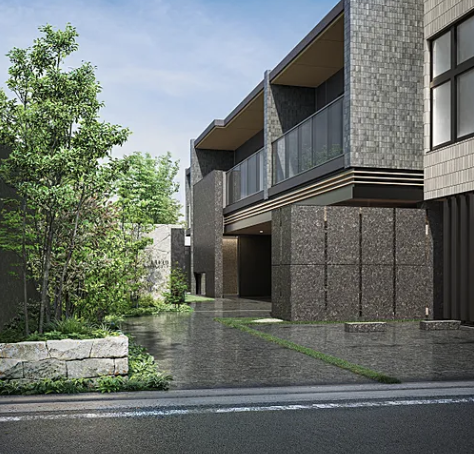 ファイル:リビオ駒沢大学レジデンス エントエランスアプローチ完成予想図.png