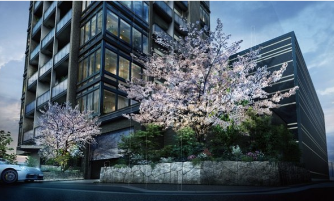 ファイル:グランドメゾン名駅三丁目 カーアプローチ完成予想CG.png