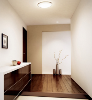 内玄関　センサーライト