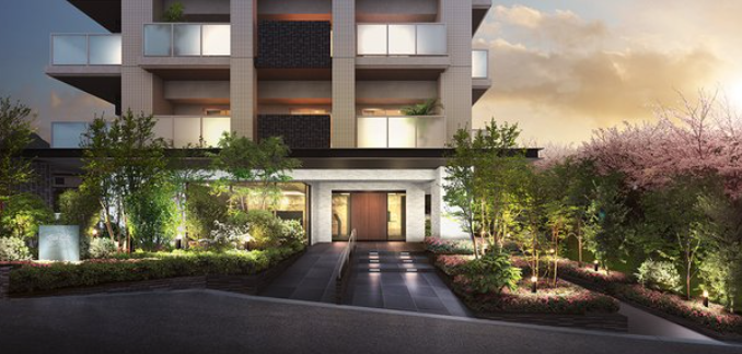 ファイル:サンライフ企救丘駅南 エントランスアプローチ完成予想図.png