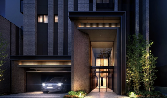 ファイル:(仮称)ジオ白壁四丁目計画 エントエランスアプローチ完成予想図.png