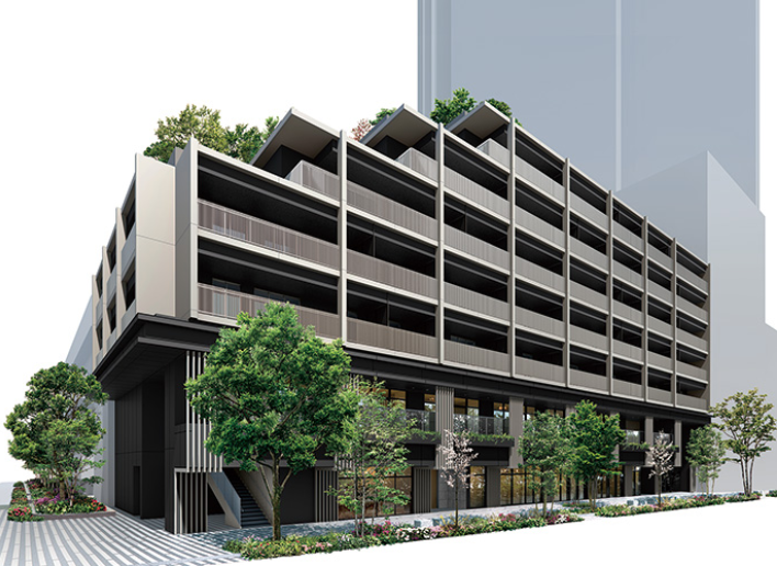 ファイル:ザ・レジデンス四谷アベニュー 外観完成予想CG.png