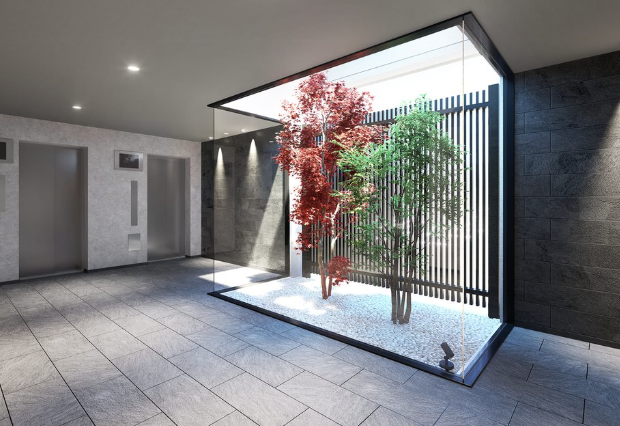 ファイル:アーバンパレス諫早駅 エントエランスアプローチ完成予想図.png