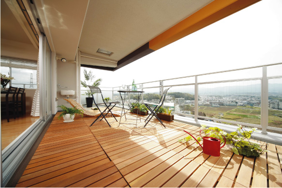ファイル:リビオ光明池ロジュマンバルコニー.jpg