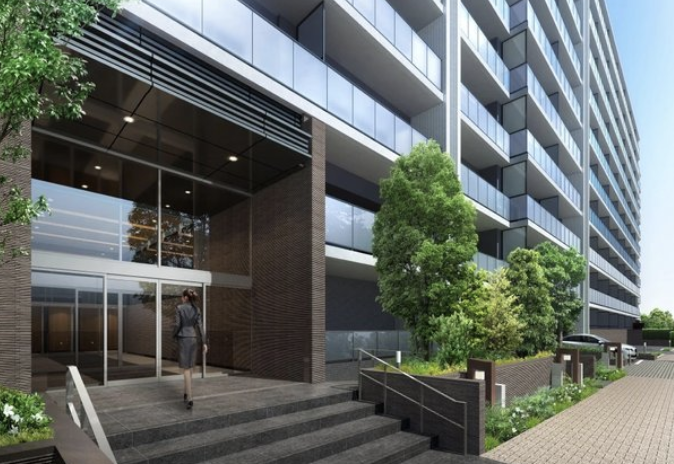 ファイル:シティテラス横浜 エントランス(ノース棟)完成予想図.png