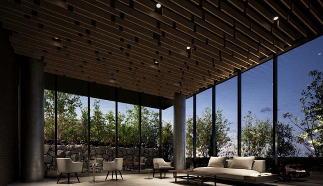 ファイル:ブランズ津田沼奏の杜二丁目 エントエランスラウンジ完成予想図.png