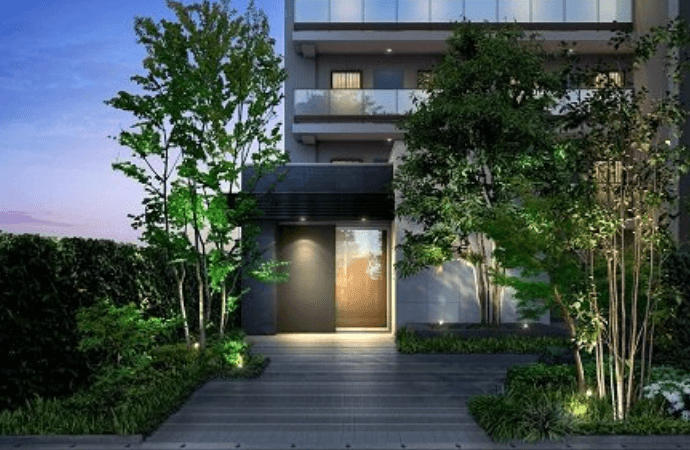 ファイル:プレシス豊田ソルティエ エントランスアプローチ完成予想図.png