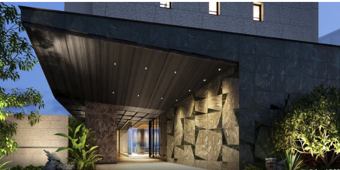 ファイル:ザ・レーベン那覇新都心公園プレミスト エントエランスアプローチ完成予想図.png