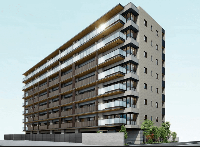 ファイル:プラウド奈良大宮町 外観完成予想図.png