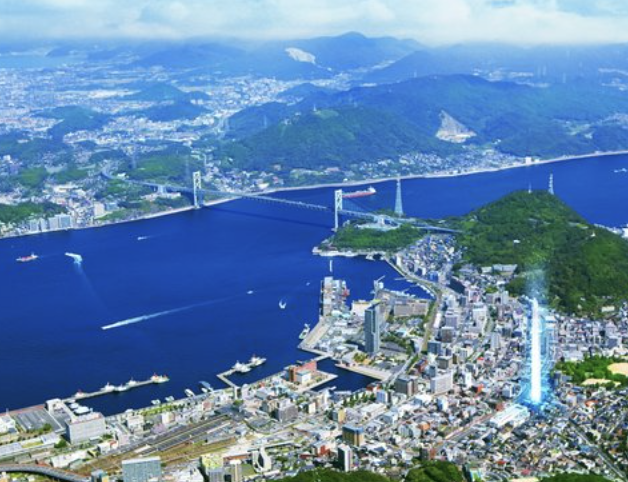 ファイル:リヴィエール門司港ファーストビュー 周辺写真CG合成.png