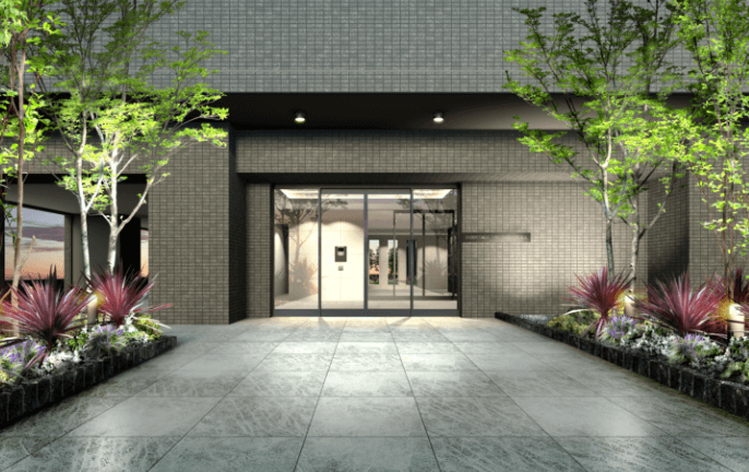 ファイル:デュオステージ相模大塚 エントエランスアプローチ完成予想図.png