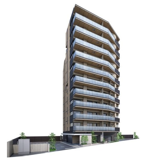 ファイル:Brillia(ブリリア)三鷹 The Residence 外観完成予想図.png