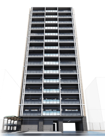 ファイル:プレサンス ロジェ 志賀本通 テラス 外観完成予想図1.png