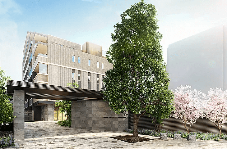 ファイル:プラウドシティ方南町 イースエントランス完成予想図.png