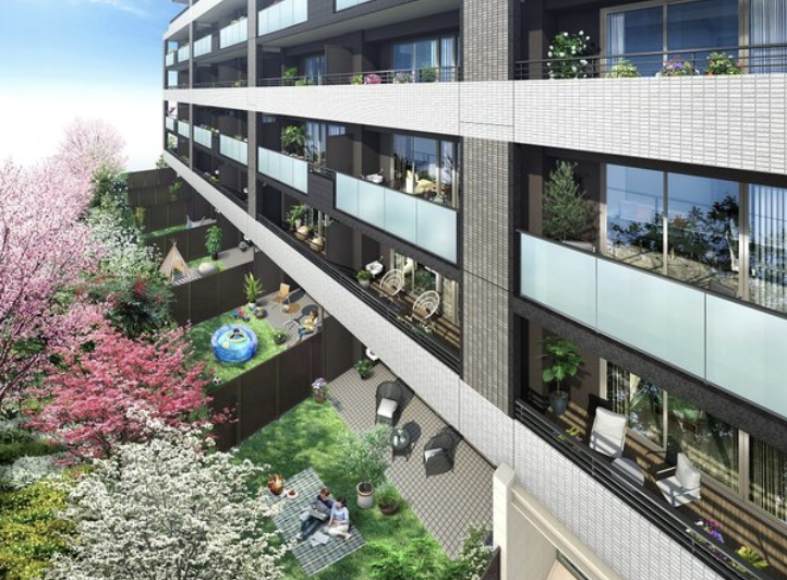 ファイル:ヨコハマ シンミライ プロジェクト 専用庭完成予想CG.png