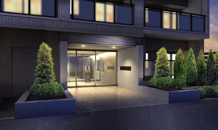 ファイル:ル・ケレス福住 エントエランスアプローチ完成予想図.png