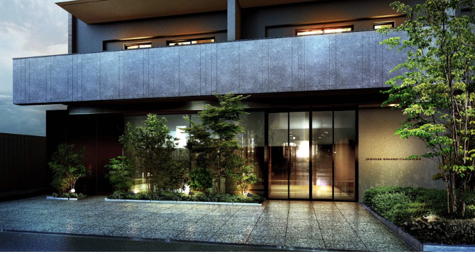 ファイル:イノバス中野富士見町 エントエランスアプローチ完成予想図.png