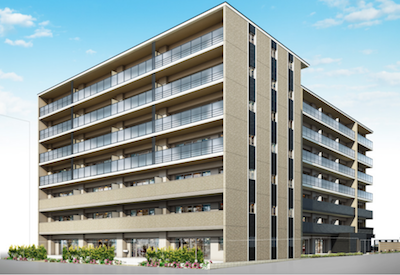 プレサンス ロジェ 太秦天神川 外観パース.png