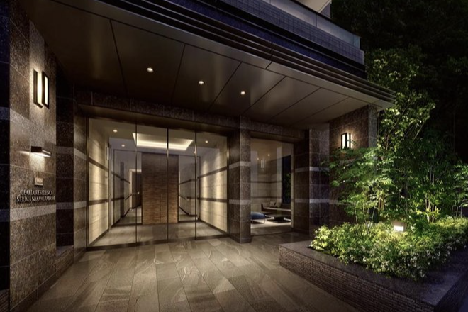 ファイル:リーフィアレジデンス練馬中村橋 エントエランスアプローチ完成予想図.png