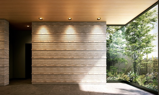 ファイル:ビ・ウェル菜園場パークフロント エントエランスホール完成予想図.png