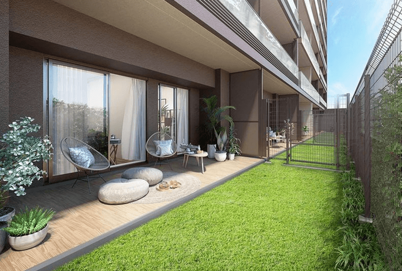 ファイル:プレシス熊谷銀座 テラス&専用庭完成予想CG(Agタイプ).png