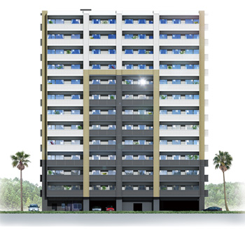 トラストネクサス長崎オーシャンコート完成予想図