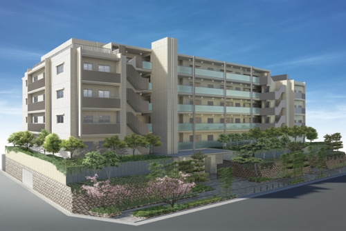 ファイル:ユニハイム エクシア芦屋外観予想図.jpg