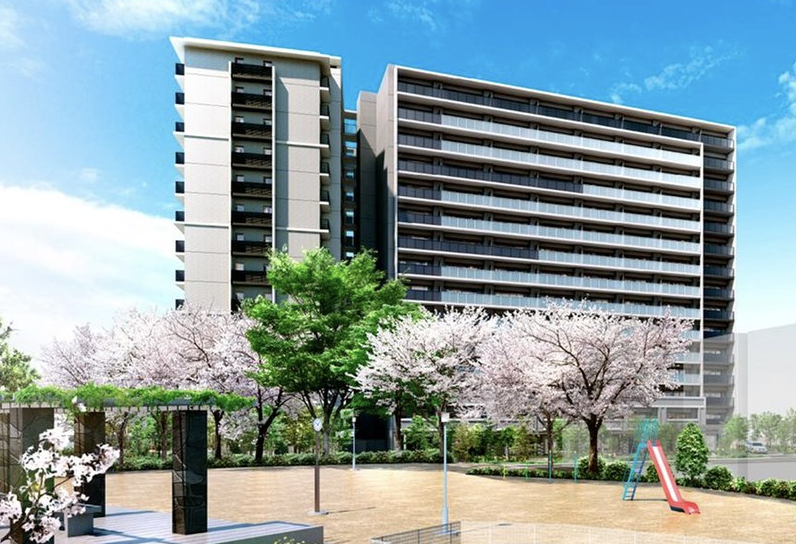 ファイル:ローレルコート大阪城公園 外観完成予想図.png