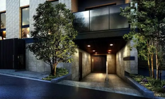 ファイル:オープンレジデンシア下北沢ヒルズ エントエランスアプローチ完成予想図.png