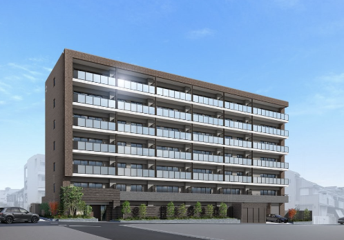 ファイル:ワコーレ魚崎ガーデンズ 外観完成予想図.png