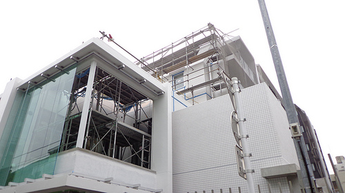 ファイル:施工時 北側(2012-11-11 撮影).jpg