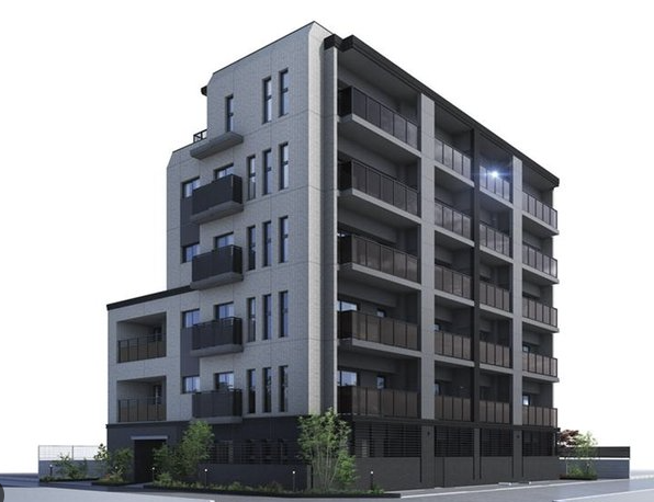 ファイル:オープンレジデンシア大濠西 外観完成予想図.png