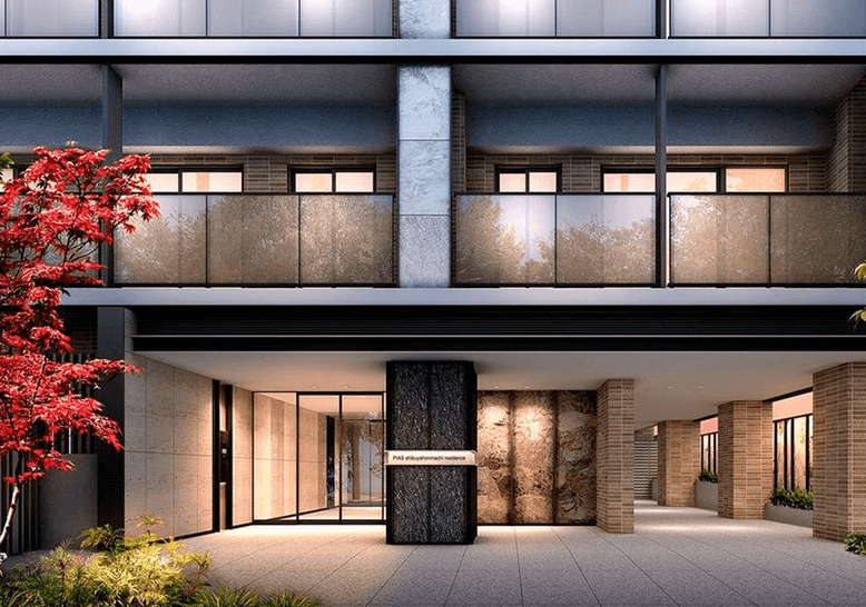 ファイル:ピアース渋谷本町レジデンス エントエランスアプローチ完成予想図.png