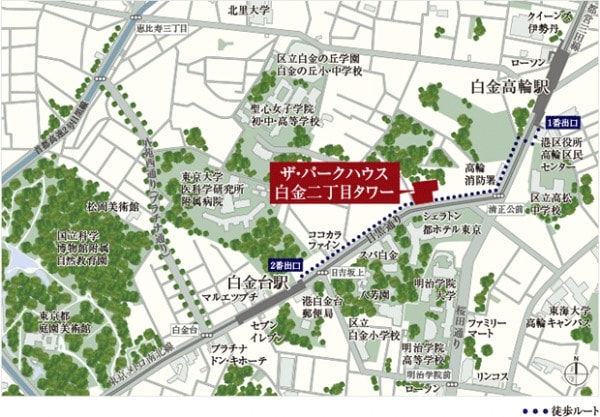 ファイル:現地案内図 白金161102.jpg