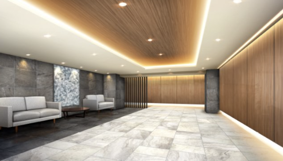 ファイル:プレサンス ロジェ 京都城陽 エントエランスホール完成予想図.png