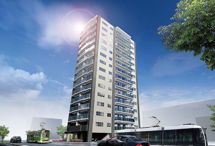 ファイル:クルーザーバレーニューリーフ幌西S13 外観完成予想図1.png