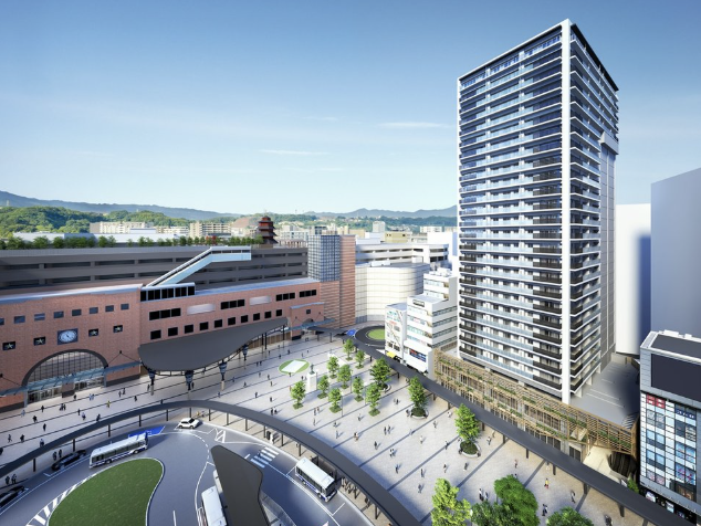 ファイル:プレミストタワー大分 外観完成予想図.png