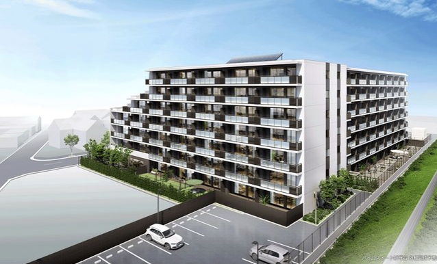 ファイル:ハイムスイート新守谷 外観完成予想図.png