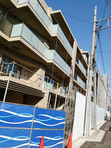 ファイル:施工時 エントランス付近(2016-11-28撮影)161213.jpg