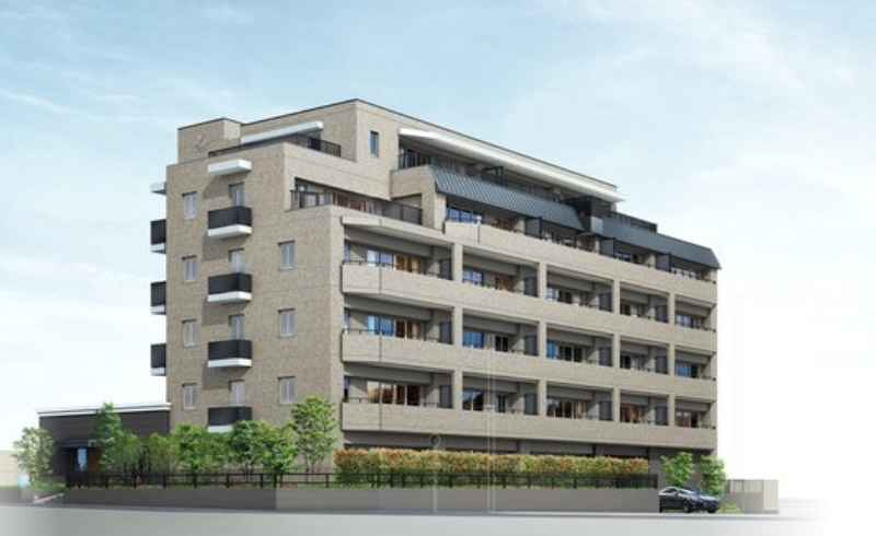 ファイル:ワコーレ住吉レジデンスグラン 外観完成予想図.png