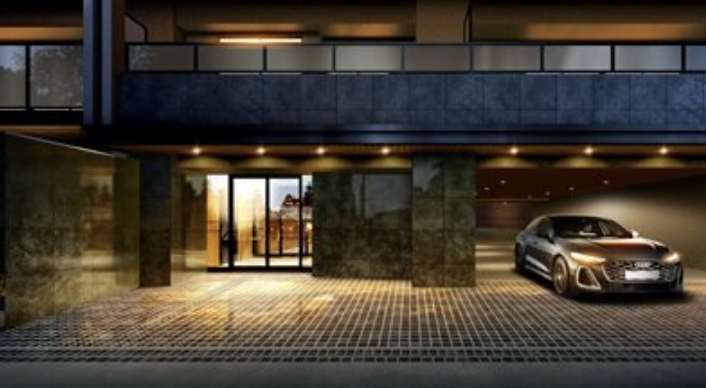 ファイル:ユニハイム京都西院高辻通 エントエランスアプローチ完成予想図.png