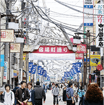 ファイル:サンロード商店街(宿場町通り商店街) 北千住161102.png