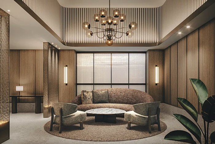 ファイル:レ・ジェイド箕面船場 ザ・ハウス オーナーズラウンジ完成予想図 .png