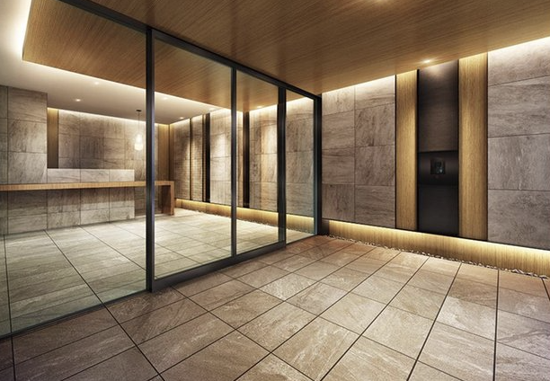 ファイル:オープンレジデンシア金山マークス 風除室 エントランスホール完成予想CG.png