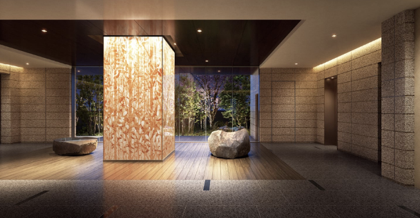 ファイル:プレミスト大濠二丁目 エントランスホール・ラウンジ 完成予想図.png